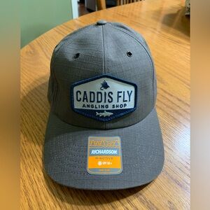 Caddis Fly Angling Shop ball cap.